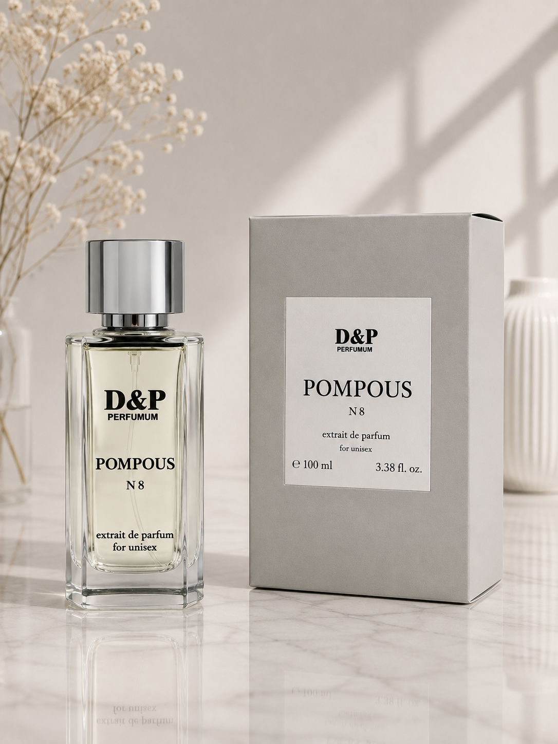 D&P POMPOUS N8 – Extrait de Parfum | Unisex 100ml